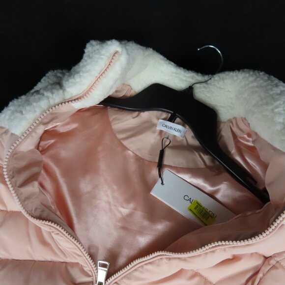 Calvin Klein Polyester Pink and White Vest Sz. L - Picture 7 of 10